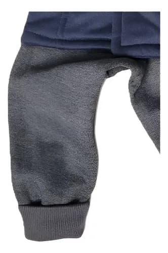 Conjunto Saco Interior Peluche Y Pantalon Jogging Friza Bebe - imagen 3