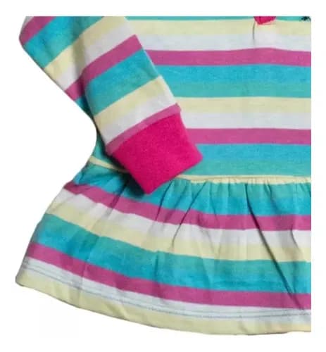 Remera M.l C/capucha Para Calza De Algodón Estampado - imagen 3