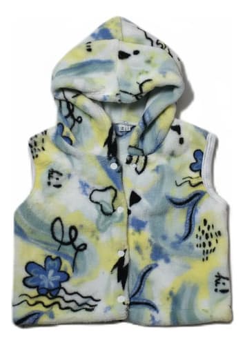 Chaleco Polar Soft Estampado Con Capucha Para Bebe - imagen 7