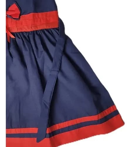 Vestido Beba Vestir Verano Lazo Y Moño - imagen 3