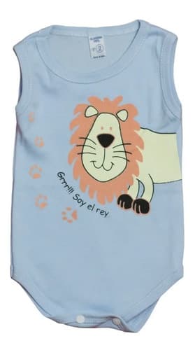 Bodys Musculosa De Algodón Estampado Bebes