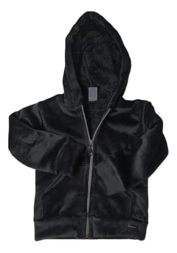 Campera Abrigada  De Plush Bifaz Peluche Para Bebes - imagen 2