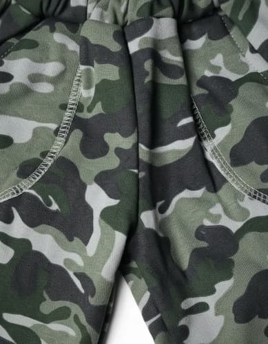 Pantalón Babucha Frisado Estampado Bebes Bolsillos - imagen 2