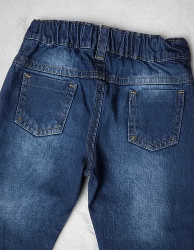 Jeans Mom Ancho Bebe Unisex - imagen 5