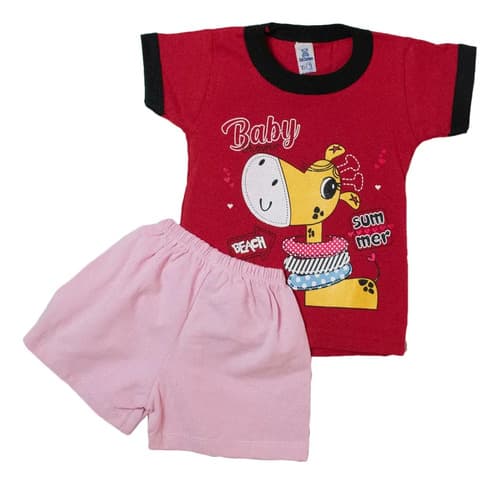 Conjuntos De Algodon Remera Manga Corta/short  Bebes - imagen 4