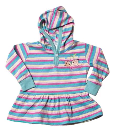 Remera M.l C/capucha Para Calza De Algodón Estampado - imagen 13