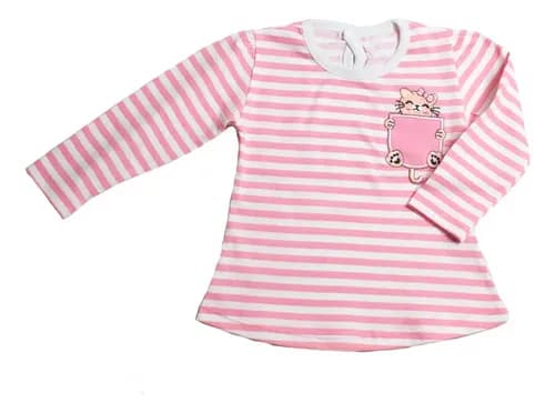 Remera M. Larga De Algodon Estampado Beba - imagen 16