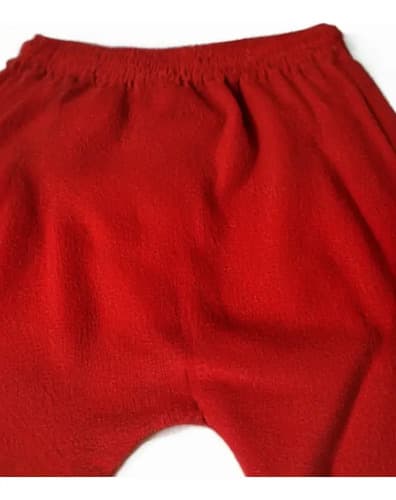 Pantalón De Tela Micro Polar Con Puño Bebes - imagen 5