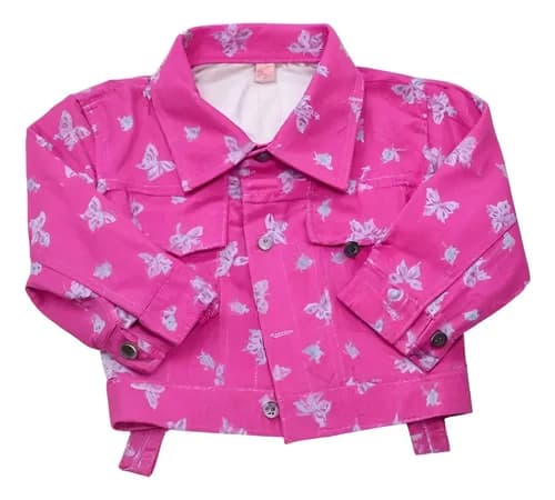 Campera De Gabardina  Estampada Beba - imagen 9