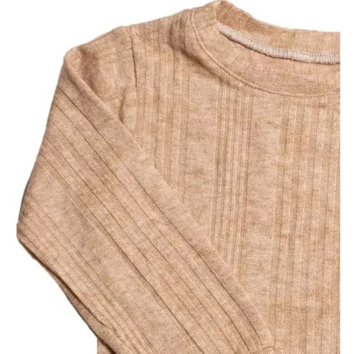 Remera Manga Larga Cuello Redondo Medio Tiempo Para Bebes - imagen 10