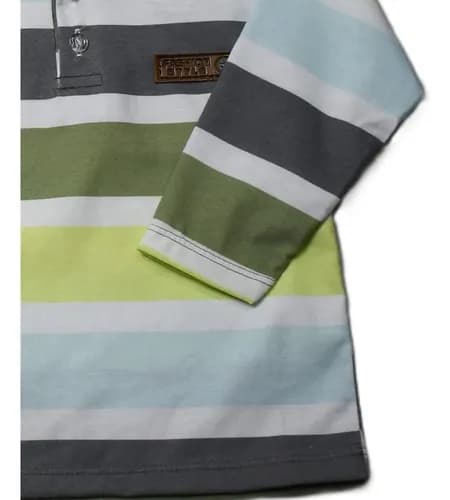 Remera Chomba Algodon Manga Larga Bebes - imagen 3
