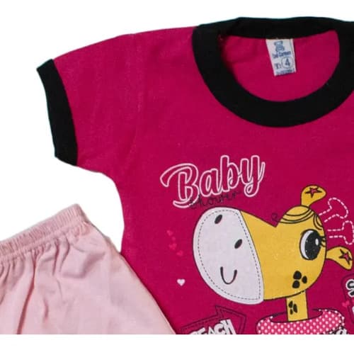 Conjuntos De Algodon Remera Manga Corta/short  Bebes - imagen 5