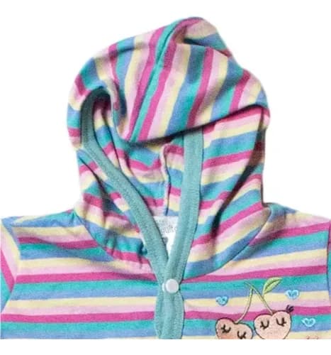 Remera M.l C/capucha Para Calza De Algodón Estampado - imagen 6