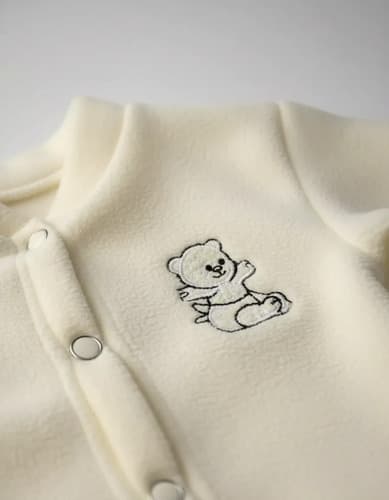Ajuar 4 Piezas Micropolar Bebes Recien Nacido - imagen 3