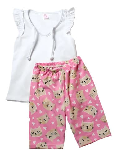 Musculosa De Algodon  Con Biker De Modal Estampado  Bebas - imagen 16