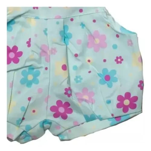 Jardinero Pañalero  De Algodón Estampado Y Gorro Para Bebes - imagen 5