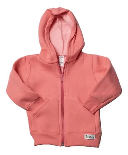 Campera De Algodon Frizado Con Capucha Para  Bebe - imagen 23