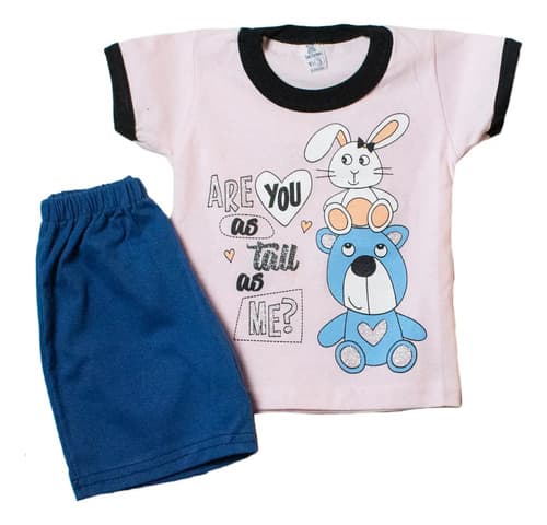 Conjuntos De Algodon Remera Manga Corta/short  Bebes - imagen 15