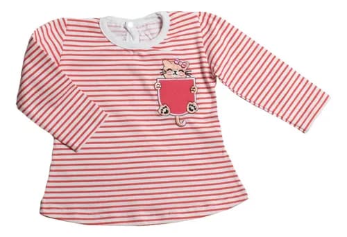 Remera M. Larga De Algodon Estampado Beba - imagen 19