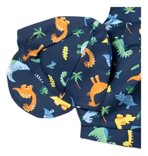 Jardinero Pañalero  De Algodón Estampado Y Gorro Para Bebes - imagen 30