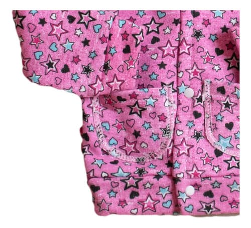 Campera/capucha De Algodón Friza Estampada Beba Botones - imagen 6