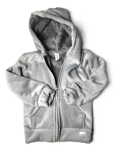 Campera Abrigada  De Plush Bifaz Peluche Para Bebes - imagen 10