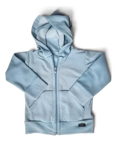 Campera De Plush Con Capucha Y Cierre Bebes - imagen 11