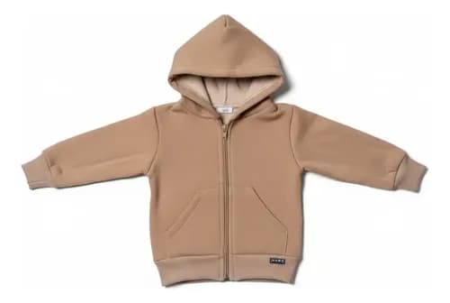 Campera De Algodon Frizado Con Capucha Para  Bebe - imagen 21