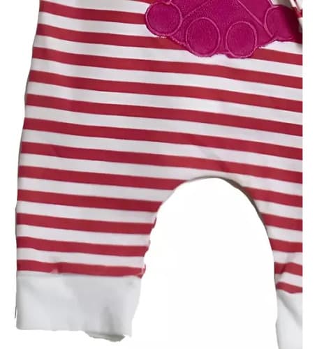 Jardinero C. De Algodon Y Remera Manga Corta Bebas - imagen 3