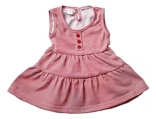 Vestido Solero Rayado De Beba - imagen 2