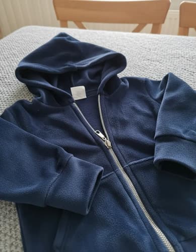 Campera De Plush Con Capucha Y Cierre Bebes - imagen 7