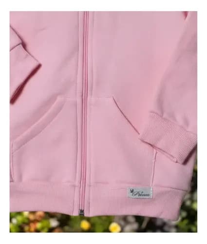 Campera De Algodon Frizado Con Capucha Para  Bebe - imagen 15