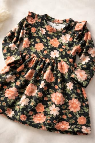 Vestido De Plush Manga Larga Beba - imagen 14