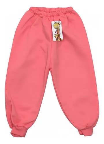 Pantalón Con Puño De Algodón Friza Liviana Bebes - imagen 4