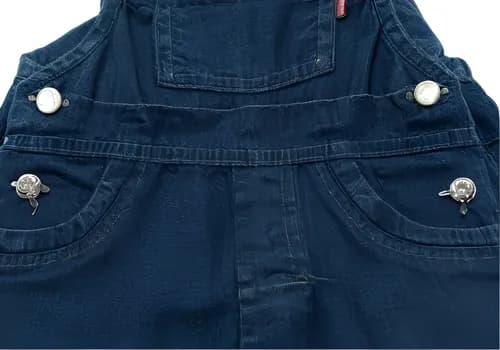 Jardinero Corto De Jeans Bebes - imagen 5
