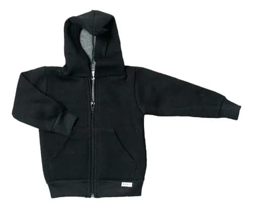 Campera De Algodon Frizado Con Capucha Para  Bebe - imagen 36