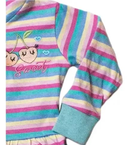 Remera M.l C/capucha Para Calza De Algodón Estampado - imagen 7
