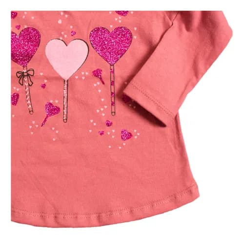 Remera M. Larga De Algodon Estampado Beba - imagen 8