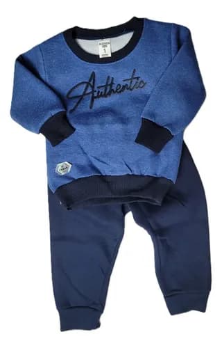 Conjunto Frizado De Buzo C. Redondo Y Pantalón  Bebe - imagen 22