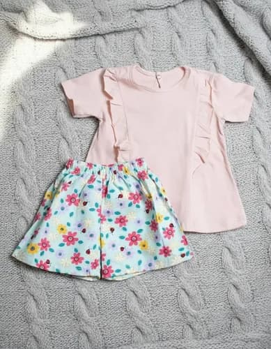 Conjuntos De Remera Manga Corta/short  Bebas - imagen 14