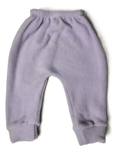 Pantalón De Tela Micro Polar Con Puño Bebes - imagen 8