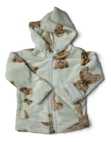 Campera Con Capucha Polar Soft/ Piel Abrigo  Bebes - imagen 10