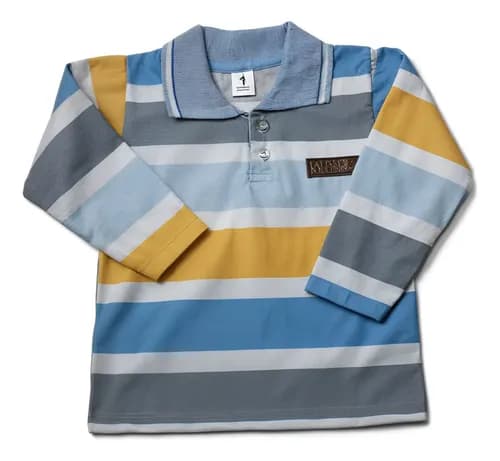 Remera Chomba Algodon Manga Larga Bebes - imagen 5