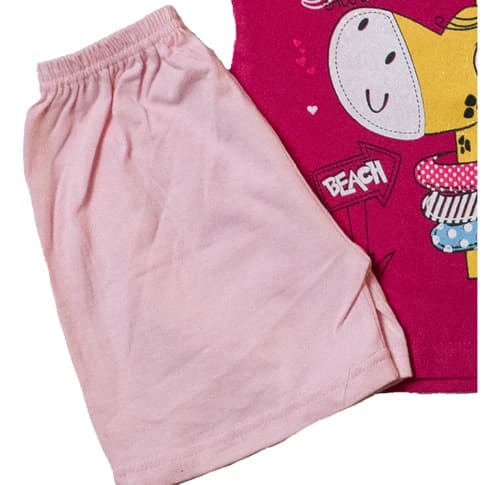 Conjuntos De Algodon Remera Manga Corta/short  Bebes - imagen 2