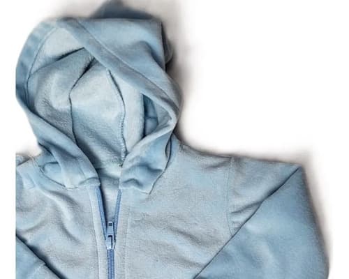 Campera De Plush Con Capucha Y Cierre Bebes - imagen 12