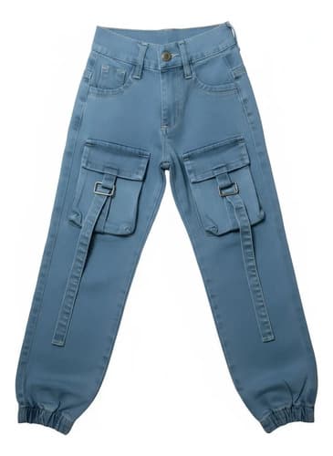 Pantalon Jeans Elastizado Niñas - imagen 8