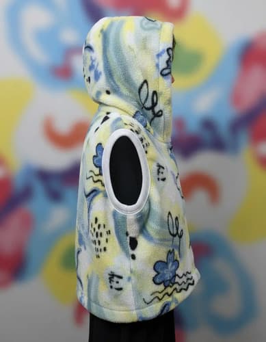 Chaleco Polar Soft Estampado Con Capucha Para Bebe - imagen 5