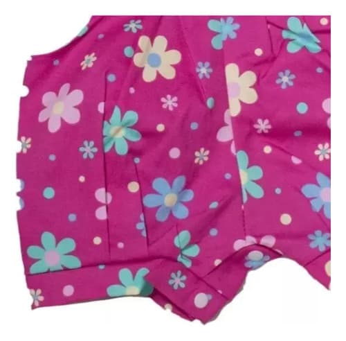 Jardinero Pañalero  De Algodón Estampado Y Gorro Para Bebes - imagen 12