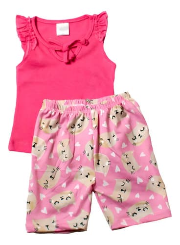Musculosa De Algodon  Con Biker De Modal Estampado  Bebas - imagen 7