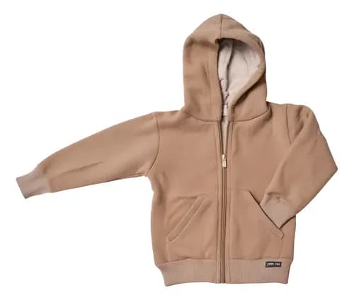 Campera De Algodon Frizado Con Capucha Para  Bebe - imagen 17